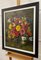 John Whitlock Codner RWA, Still Life Flowers in Glass Vase, Oil Painting, 1977, Framed 7