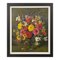 John Whitlock Codner RWA, Still Life Flowers in Glass Vase, Oil Painting, 1977, Framed 1