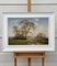 Peter Symonds, Rural Winter Scene with Oak Trees in England, 1995, Oil, Framed 6