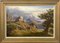 Peter Coulthard, Paesaggio di montagna con cane da pastore e pastore a Lake District, Inghilterra, 1995, Olio su tela, Con cornice, Immagine 6