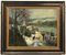 Georges Charles Robin, Port-Villez Neige Riverscape, 1950, Oil on Canvas, Framed 6