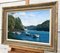 Peter Symonds, Boats on River Yealm, Devon England, 2003, Oil Painting, Framed, Image 4