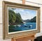 Peter Symonds, Boats on River Yealm, Devon England, 2003, Oil Painting, Framed 3