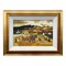 Desmond Kinney, Landscape of Horses in Cornfield in Warm Colours, 1995, Painting, Framed, Image 1