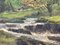 Tobias Everet Spence, paisaje de bosque fluvial, siglo XX, pintura al óleo, enmarcado, Imagen 6