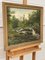 Tobias Everet Spence, paisaje de bosque fluvial, siglo XX, pintura al óleo, enmarcado, Imagen 2