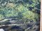 Tobias Everet Spence, paisaje de bosque fluvial, siglo XX, pintura al óleo, enmarcado, Imagen 4