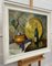 William Henry Burns, Champagne Bottle with Grapes, Oil Painting, 1985, Framed, Image 2