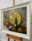 William Henry Burns, Champagne Bottle with Grapes, Oil Painting, 1985, Framed 7