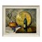 William Henry Burns, Champagne Bottle with Grapes, Oil Painting, 1985, Framed 1