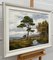Robert Egginton, paisaje fluvial de las tierras altas de Escocia, siglo XX, pintura al óleo, enmarcado, Imagen 2