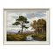 Robert Egginton, paisaje fluvial de las tierras altas de Escocia, siglo XX, pintura al óleo, enmarcado, Imagen 1