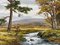 Robert Egginton, River Landscape of the Scottish Highlands, 20th Century, Oil Painting, Framed 5