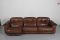 Mid-Century DS101 Brown Leather Three-Seater Sofa from de Sede 2