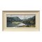 Charles Wyatt Warren, Impasto River Mountain Scene in Wales, Mitte 20. Jh., Öl, gerahmt 1