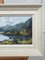 Charles Wyatt Warren, Impasto River Mountain Scene en Gales, de mediados del siglo XX, óleo, enmarcado, Imagen 7
