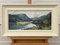 Charles Wyatt Warren, Impasto River Mountain Scene in Wales, metà del XX secolo, olio, con cornice, Immagine 11