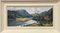 Charles Wyatt Warren, Impasto River Mountain Scene in Wales, Mid-20th Century, Oil, Framed 12