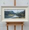 Charles Wyatt Warren, Impasto River Mountain Scene in Wales, Mid-20th Century, Oil, Framed 4