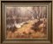 Tom Stephenson, River Landscape in Ireland, 1984, Oil Painting, Framed 11