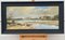 Frank Fitzsimons, Ireland Seascape with Boats & Figures, 1985, Oil, Framed, Image 4