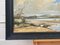 Frank Fitzsimons, Ireland Seascape with Boats & Figures, 1985, Oil, Framed 7