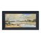Frank Fitzsimons, Ireland Seascape with Boats & Figures, 1985, Oil, Framed, Image 1