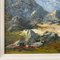 Charles Wyatt Warren, Impasto River Mountain Scene in Wales, Mid-20th Century, Oil Painting, Framed 6