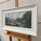 Charles Wyatt Warren, Impasto River Mountain Scene in Wales, Mid-20th Century, Oil Painting, Framed 11