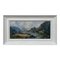 Charles Wyatt Warren, Impasto River Mountain Scene in Wales, Mid-20th Century, Oil Painting, Framed 1