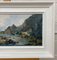 Charles Wyatt Warren, Impasto River Mountain Scene in Wales, Mid-20th Century, Oil Painting, Framed 3