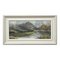 Charles Wyatt Warren, Impasto Mountain Lake Landscape, Mid-20th Century, Oil Painting, Framed 1