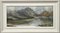 Charles Wyatt Warren, Impasto Mountain Lake Landscape, Mid-20th Century, Oil Painting, Framed 13