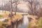 Tom Stephenson, River Landscape in Irish Countryside, 1984, Oil Painting, Framed 2