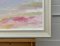 Paysage Marin Impressionniste Abstrait Serene avec Roses, Lilas, Bleus et Jaunes par l'Artiste britannique, 2022 10