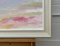 Serene Abstract Impressionist Seascape Landscape with Light Pinks Lilacs Blues & Yellows by British Artist, 2022 10