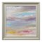 Serene Abstract Impressionist Seascape Landscape with Light Pinks Lilacs Blues & Yellows by British Artist, 2022 1