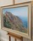Lionel Aggett, Eze Côte d'Azur Paesaggio, fine XX secolo, pastello, Immagine 5