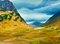 Angela Wakefield, Abstract Landscape of Scottish Highlands, 2022, Acrylic on Canvas 5
