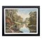 William Henry Burns, River Scene on the Lagan in Ireland, 1985, Oil, Framed 1