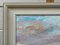 Serene Abstract Impressionist Seascape Landscape par un Artiste britannique, 2022 3