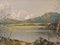 Charles Wyatt Warren, Snowdon Mountains & Lakes in Wales, 1975, peinture à l’huile, encadré 12