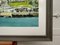David Coolidge, Pleasure Boats Moored on the River in Florida, 2005, Large Watercolour, Framed 5