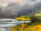Colin Halliday, Impasto English Lake District, 2011, Original Oil Painting, Framed 6