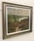 Jens Christian Bennedsen, paisaje de fiordos, década de 1940, pintura, enmarcado, Imagen 2