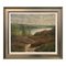 Jens Christian Bennedsen, Fjord Landscape, 1940s, Painting, Framed 1