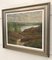 Jens Christian Bennedsen, paisaje de fiordos, década de 1940, pintura, enmarcado, Imagen 4