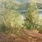 Jens Christian Bennedsen, Paesaggio del fiordo, 1940, Pittura, Incorniciato, Immagine 6