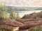 Jens Christian Bennedsen, Fjord Landscape, 1940s, Painting, Framed 5
