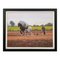 Gregory Moore, Horses with Farmer & Plough in Irish Countryside, 2000, Painting, Framed 1